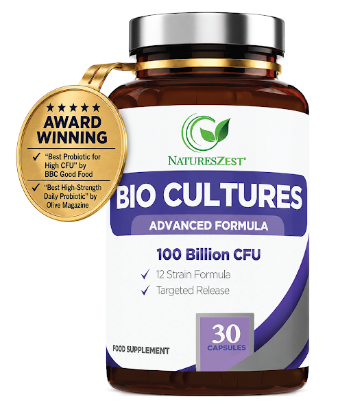 Ultra Strength Daily Probiotic 100 Billion CFU with 12 Strains – Intensive Gut & Digestive Support, 180 Capsules