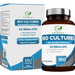 Probiotics Supplement 60 Billion CFU with Prebiotics – Bio Cultures Complex Natures Zest