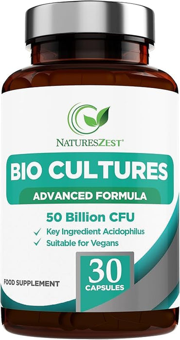 Daily Probiotic 50 Billion CFU with 6 Strains – Gut, Digestive & Immune Support with Prebiotics, 180 Capsules