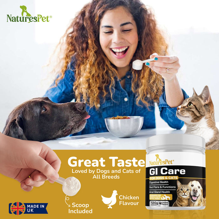 GI Care - Probiotic with Prebiotics for Dogs and Cats – Advanced Digestive Support