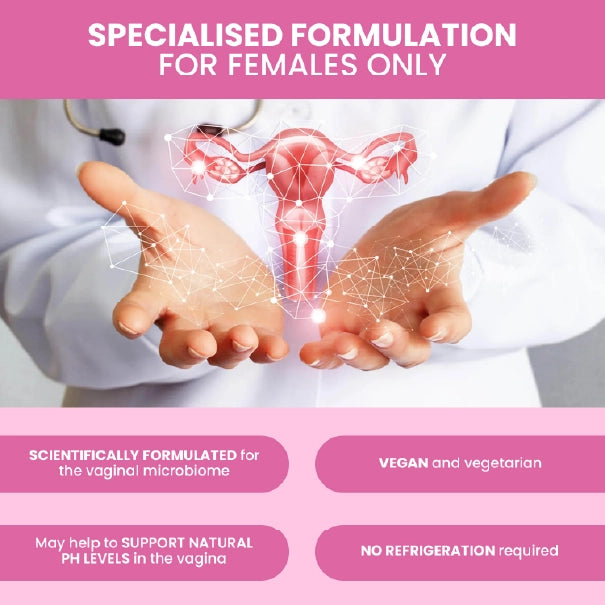 Women's Probiotics 50 Billion CFU With Prebiotics, 4 Months Supply-120 Capsules