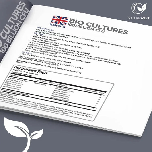 Ultra Strength Daily Probiotic 100 Billion CFU with 12 Strains – Intensive Gut & Digestive Support, 180 Capsules