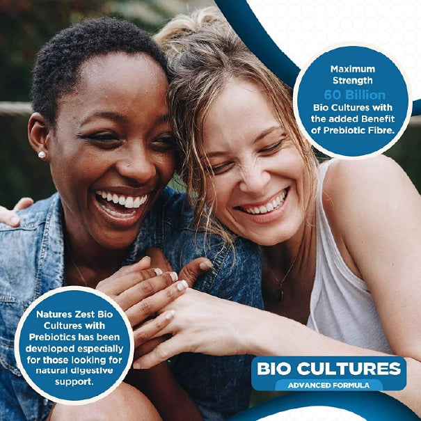 Advanced Daily Probiotic 60 Billion CFU for Digestive Balance Support – Multi-Strain Formula with Prebiotics, 180 Capsules