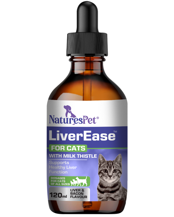 LiverEase for Cats – Advanced Liver Care Supplement 120ml Liquid