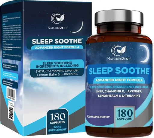 Sleep Soothe With 5-HTP, Lemon Balm, Magnesium & Lavender Natures Zest