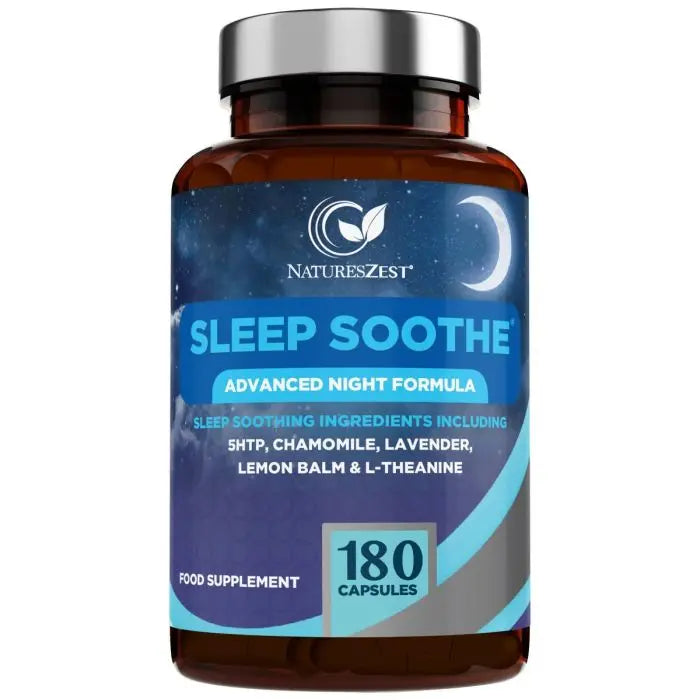 Sleep Soothe With 5-HTP, Lemon Balm, Magnesium & Lavender Natures Zest